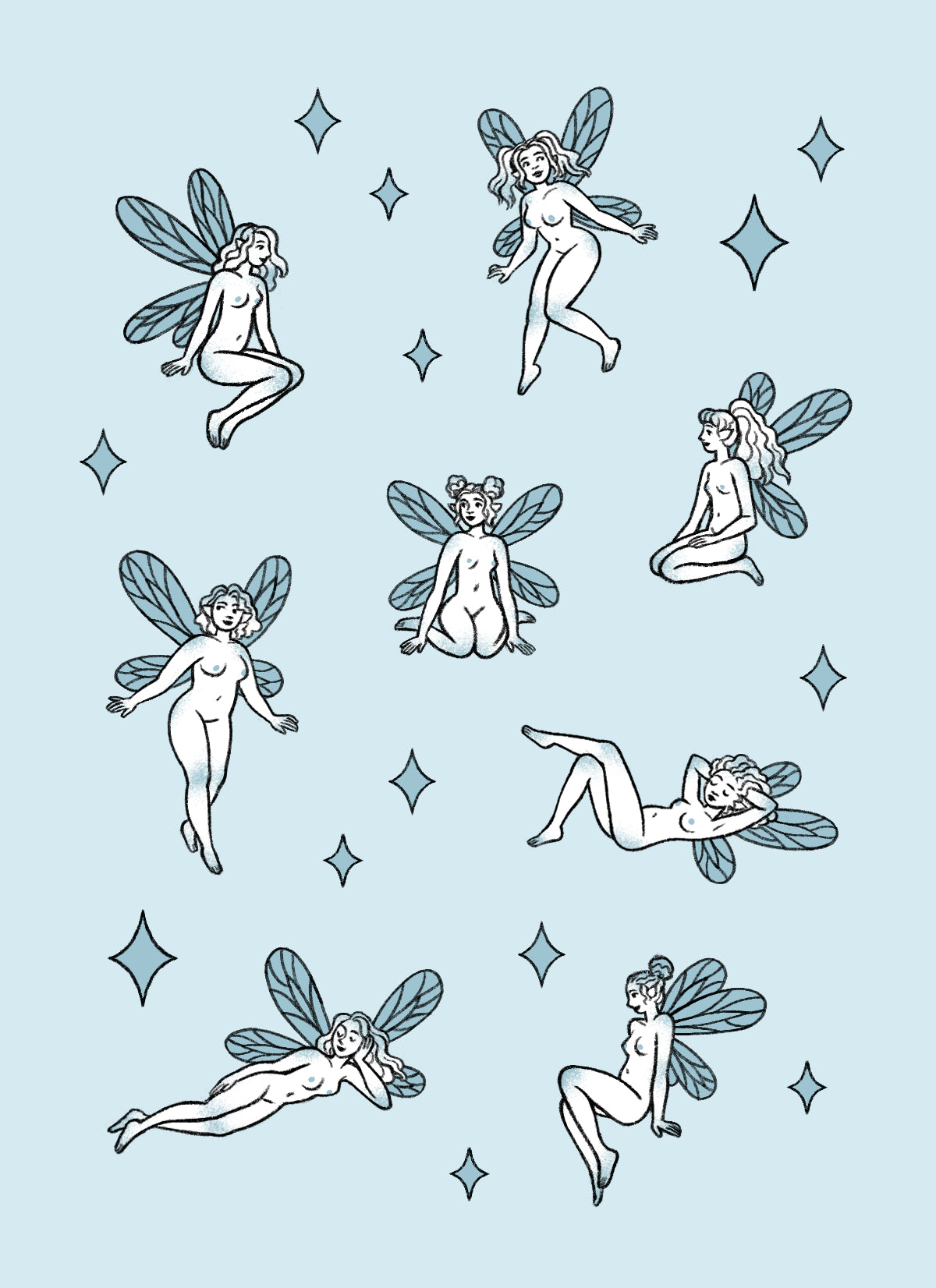 Pixies Sticker Sheet