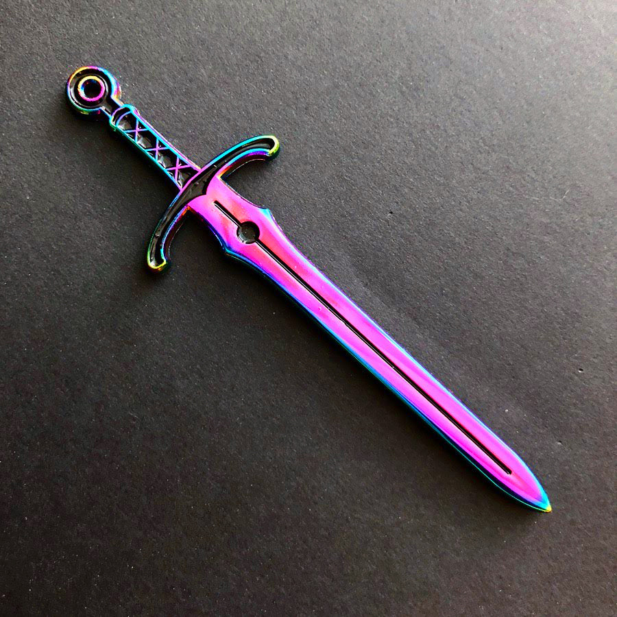 The Sword of Star Iron Enamel Pin