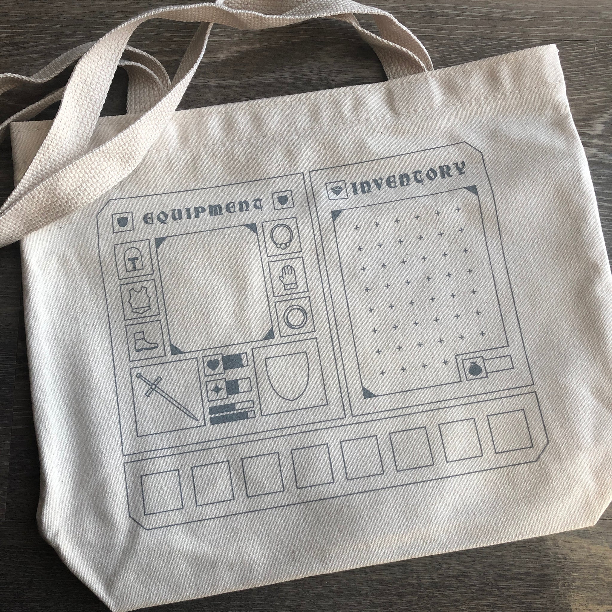 Inventory Tote Bag (recycled canvas) – Emily Cheeseman