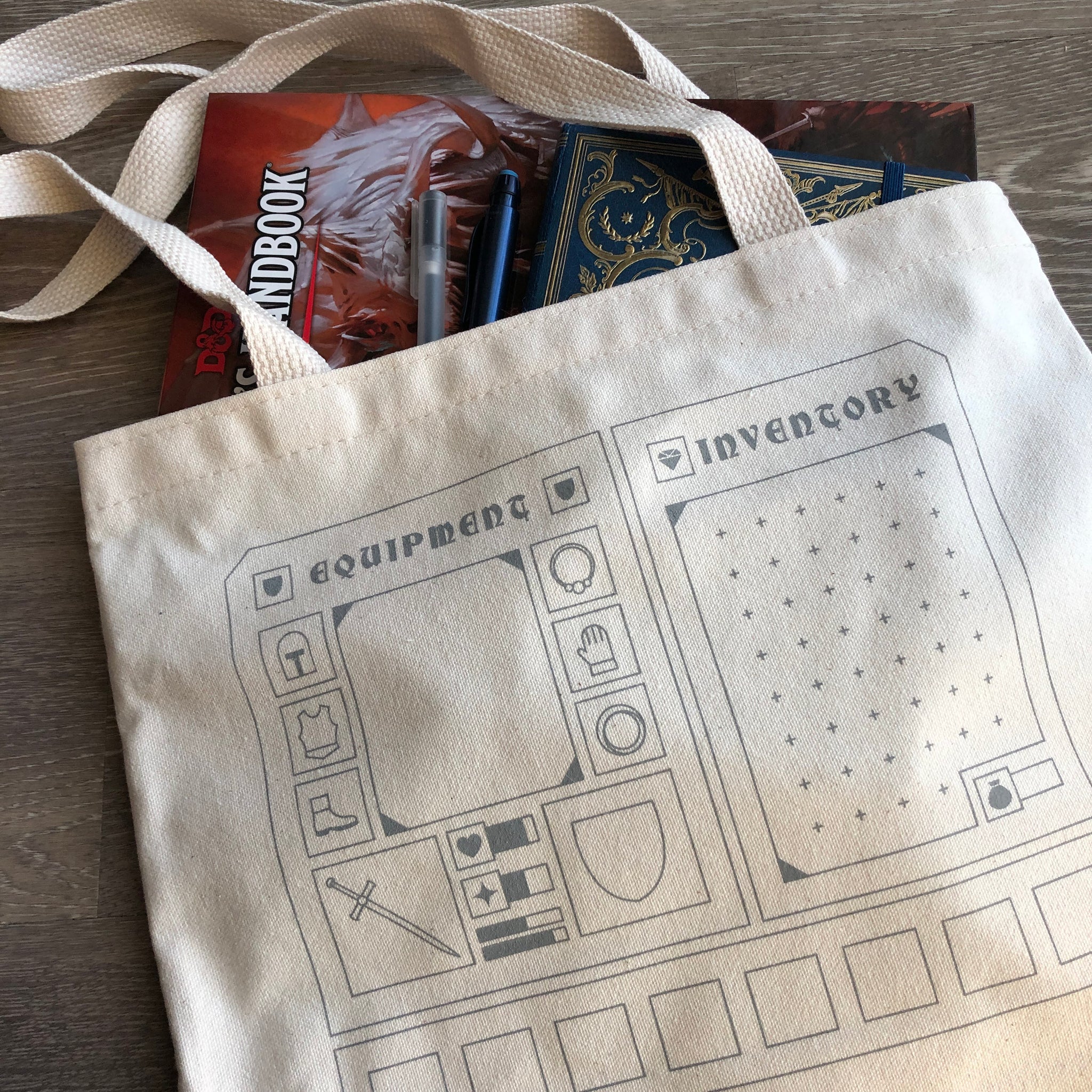 Inventory Tote Bag (recycled canvas) – Emily Cheeseman