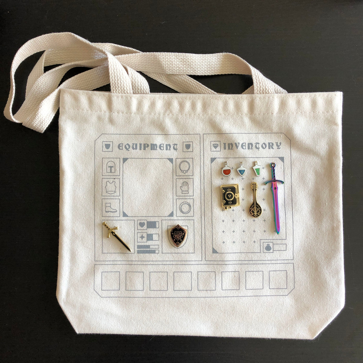 Inventory Canvas Tote Bag