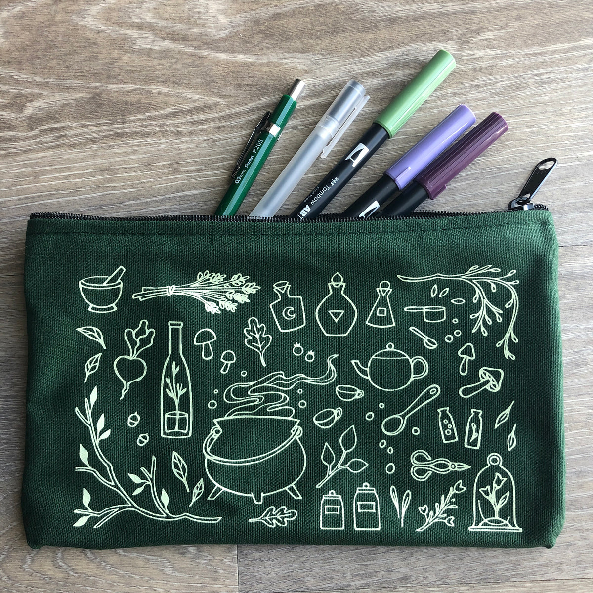 Herbalist Zipper Bag