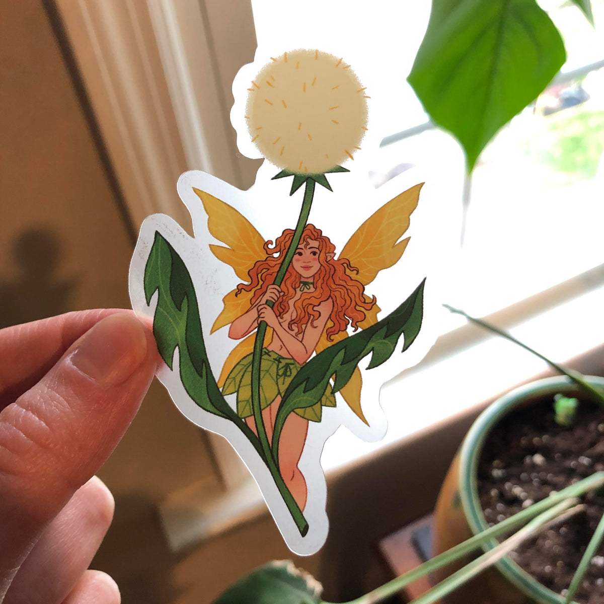 Dandelion Fairy Sticker